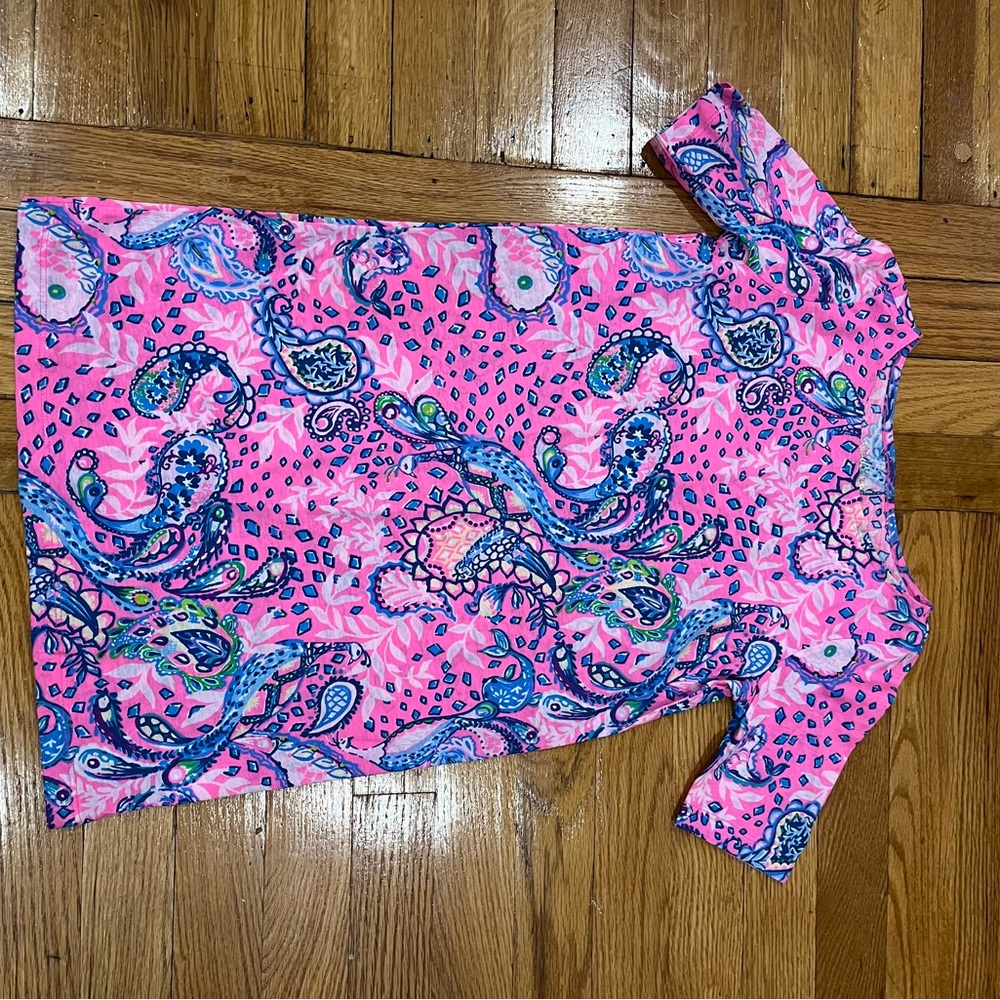 Lilly Pulitzer Pink Paisley Dress